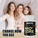 BSYS NAD Supplements  Anti-Aging Vitality Support  Metabolic & Cognitive Health Boost  Mitochondrial Energy Enhancement  Healthy Weight Management & Insulin Balance Aid  Active Aging Formul
