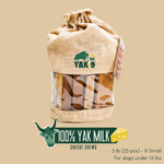 100% Yak Milk Chews for Dogs