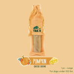 Pumpkin Cheese Chews for Dogs