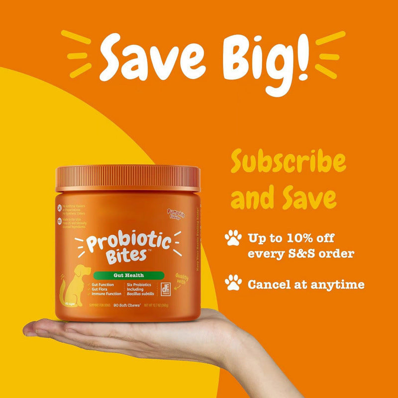 315g Probiotic Chewable Tablets Dog Food Cat Food Intestinal Health