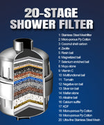 17-layer Shower Filter Active Health Shower Head