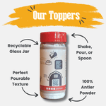 Treat Topper Antler Powder Dog Food Topper | Nutritional Supplement for Dogs and Cats