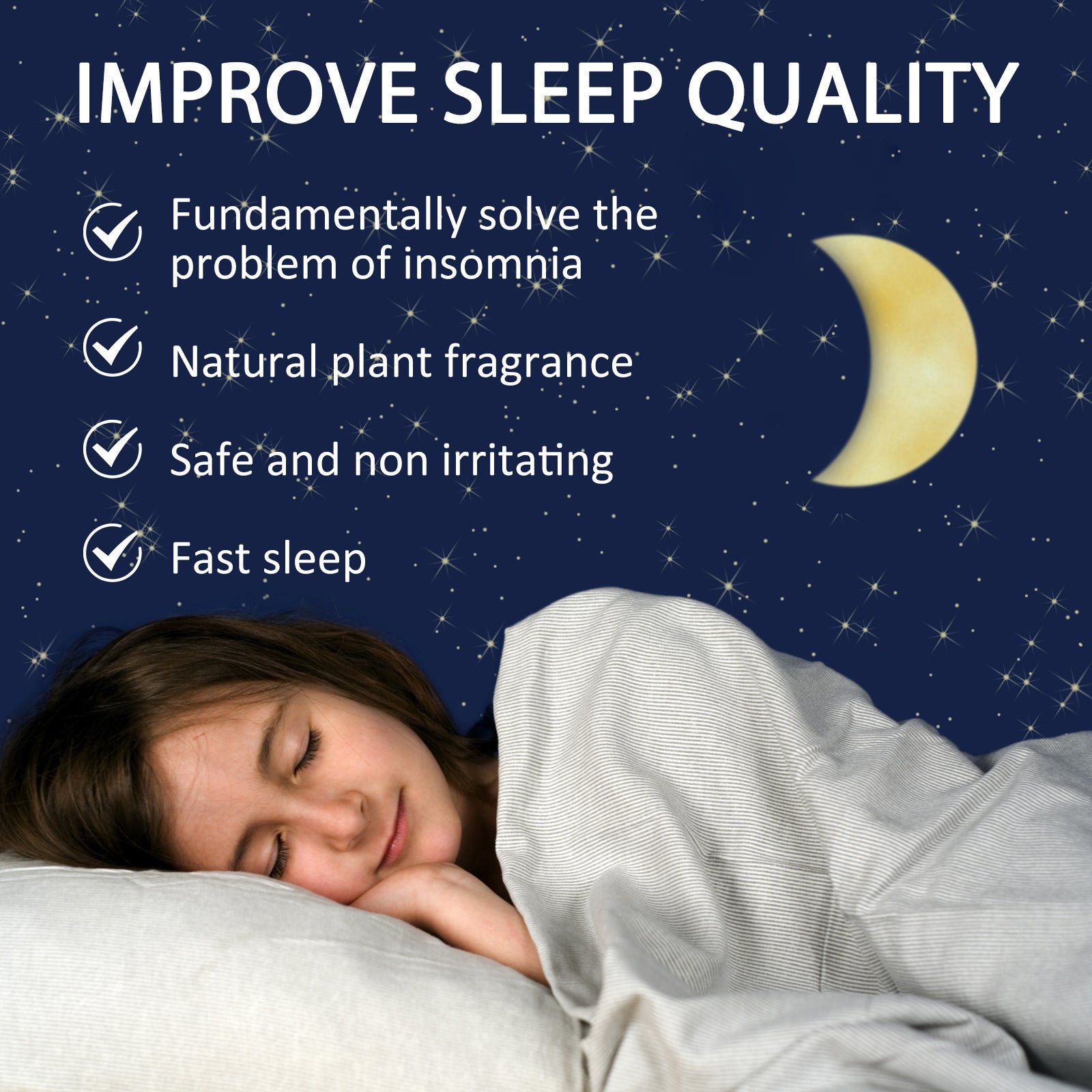 Sleep Stickers Care Sleep Relax Body And Mind Relieve Stress