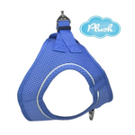 Plush Step In Air Mesh Harness - Cornflower (Front D-Ring)