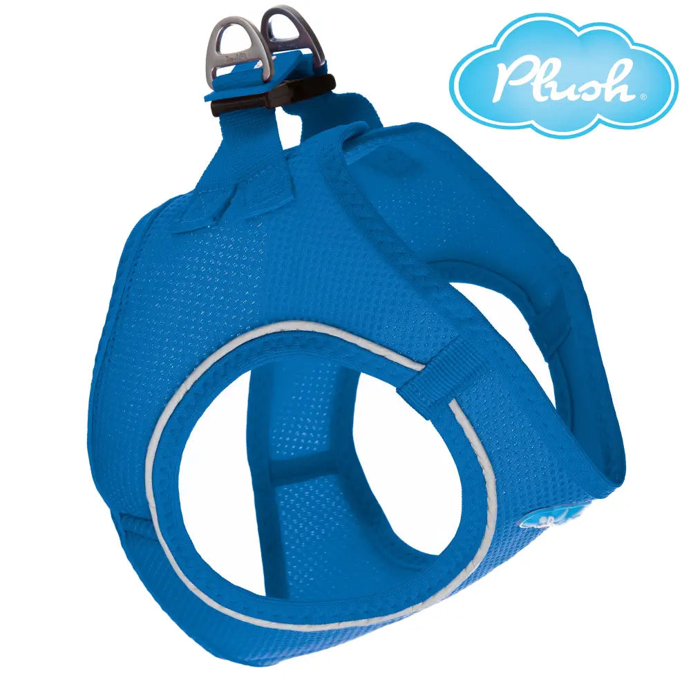 Plush Step In Air Mesh Harness - Lapis Blue