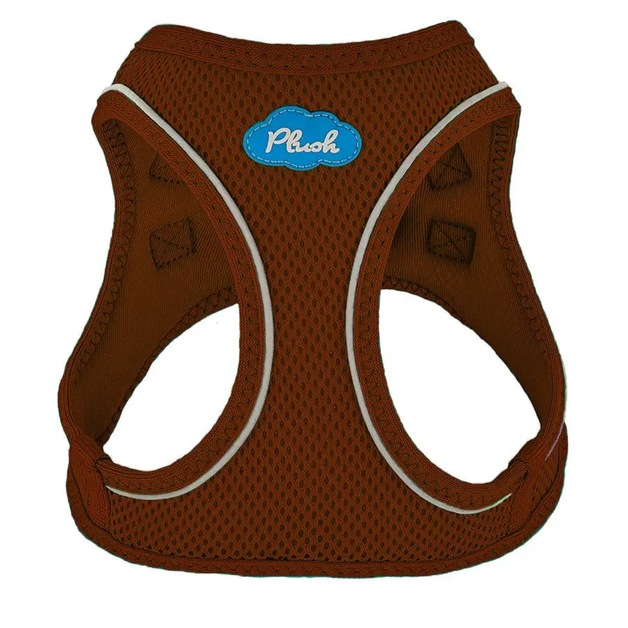 Plush Step In Air Mesh Harness - Toffee
